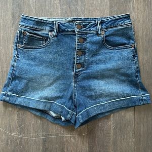 Volcom High Rise Jeans Shorts